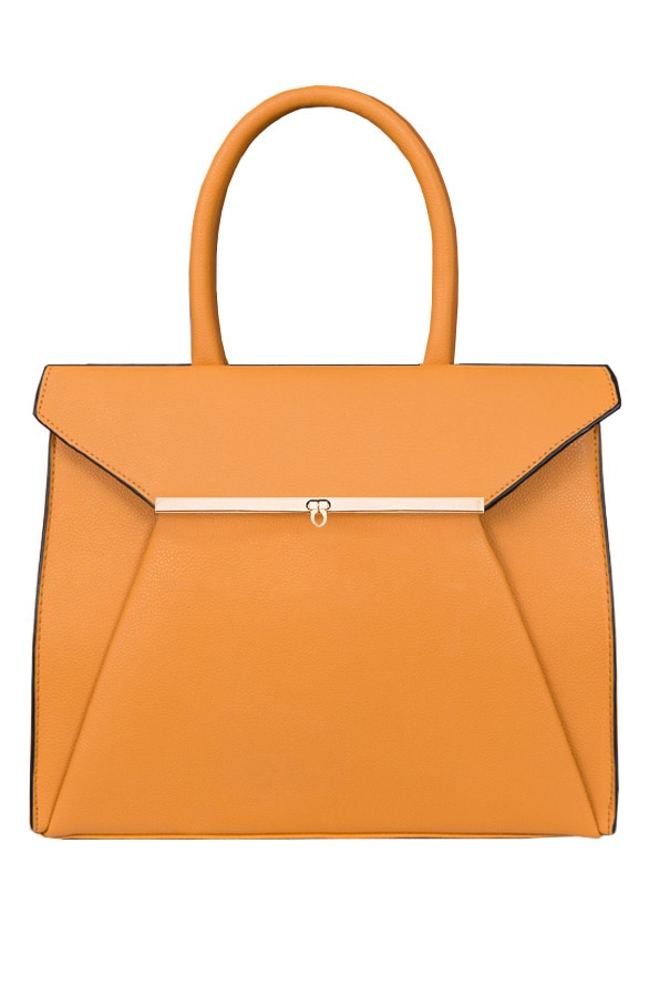 Luxe Enveloppe Tas Okergeel – shoparchief