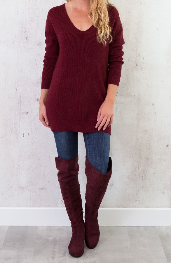 Veter Trui Bordeaux – shoparchief, foto 3