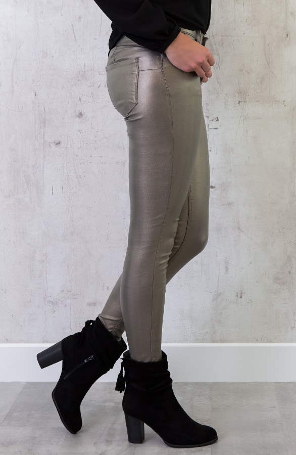 Coating Jeans Metallic – shoparchief, foto 3