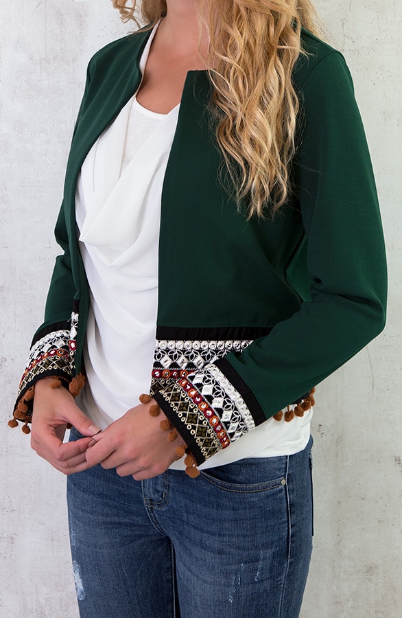 Kelim Jacket Glasgroen – shoparchief, foto 2