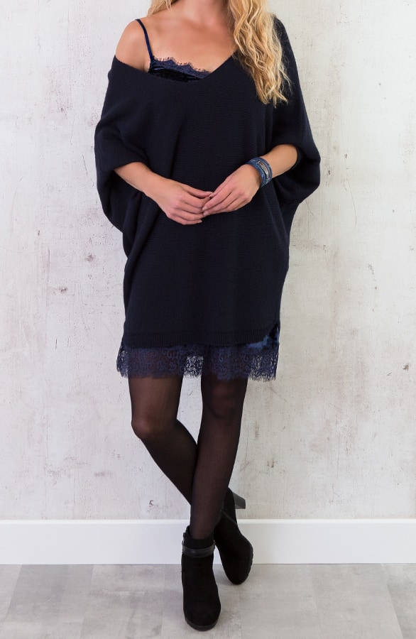 Oversized Large Tuniek Marine – shoparchief, foto 5