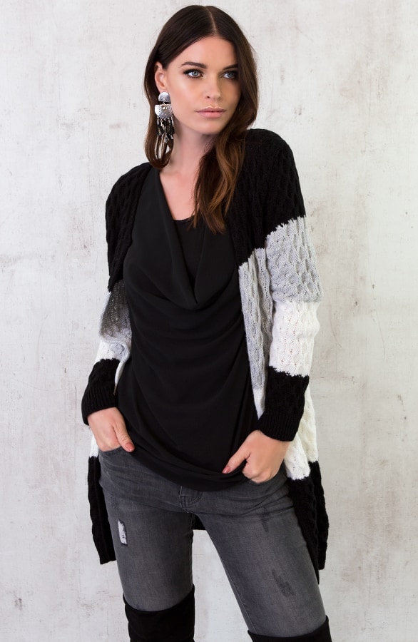 Ibiza Tassel Oorbellen Zwart – shoparchief, foto 4