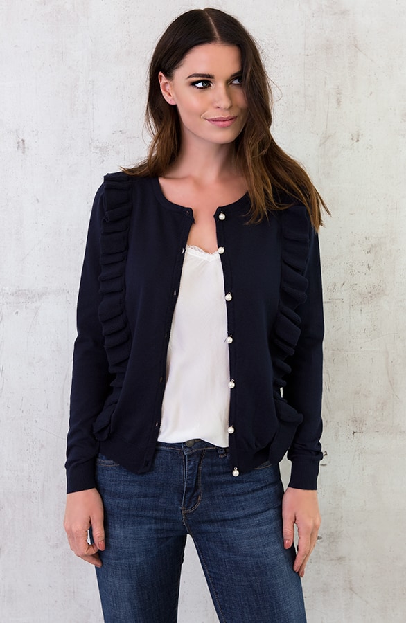 Ruches Vest Parel Blauw – shoparchief, foto 5