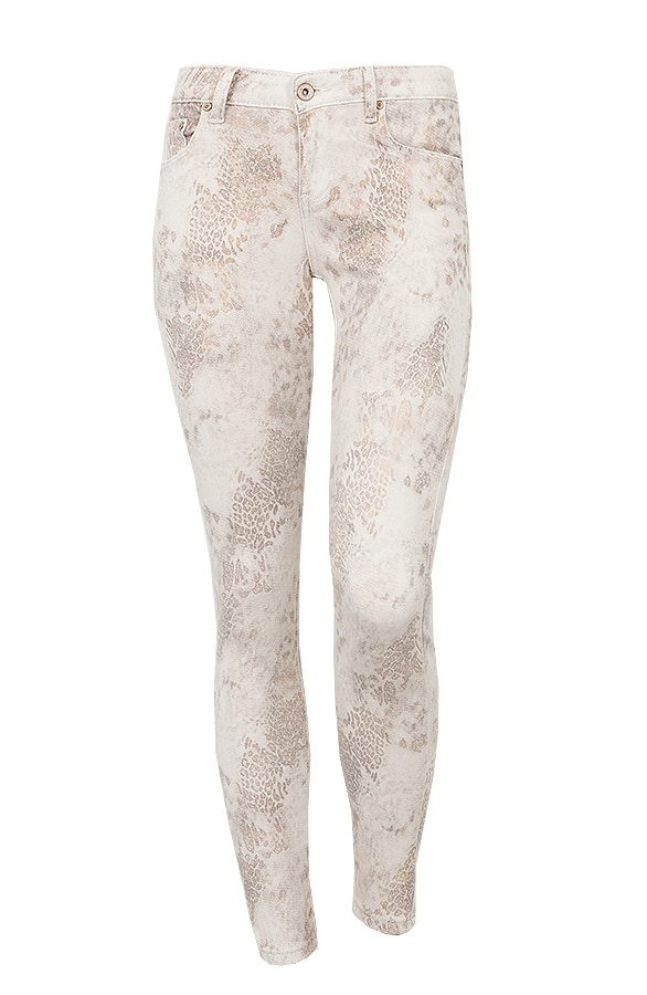 Leopard Jeans Creme – shoparchief