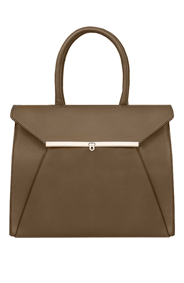Luxe Enveloppe Tas Legergroen – shoparchief
