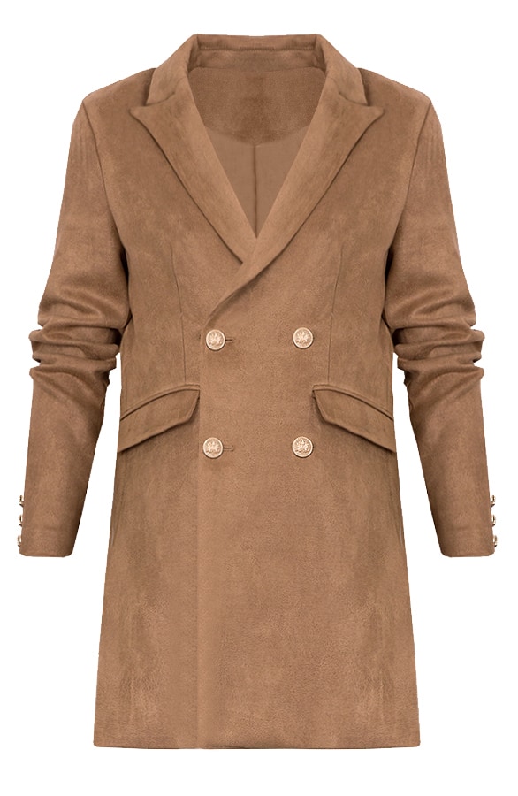 Suede Blazer Exclusive Camel – shoparchief