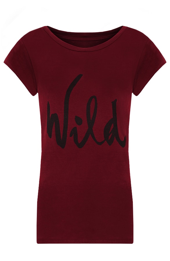 Wild It Shirt Bordeaux – shoparchief