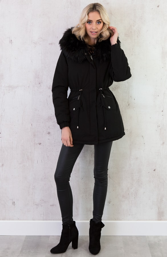 Parka Jas Limited Edition Zwart – shoparchief, foto 5