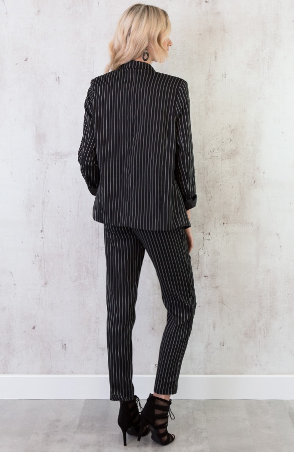 Krijt Blazer Zwart – shoparchief, foto 4