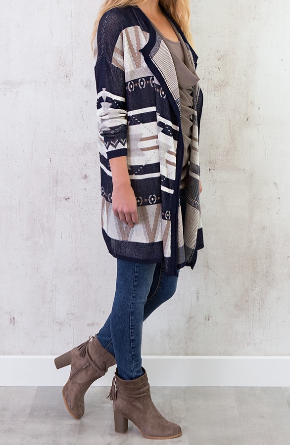 Aztec Autumn Cardigan – shoparchief, foto 3