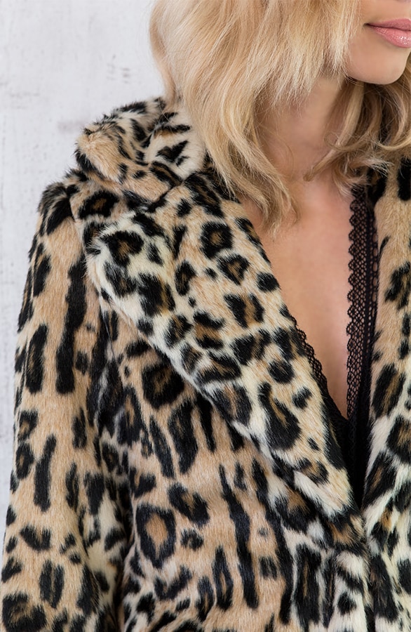 Leopard Jas Ultimate Faux Fur – shoparchief, foto 7