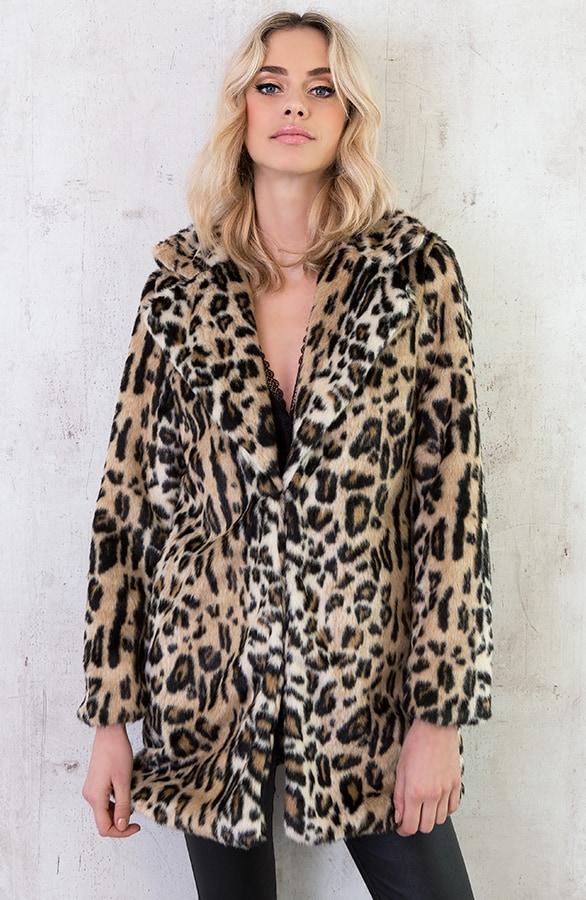 Leopard Jas Ultimate Faux Fur – shoparchief, foto 6
