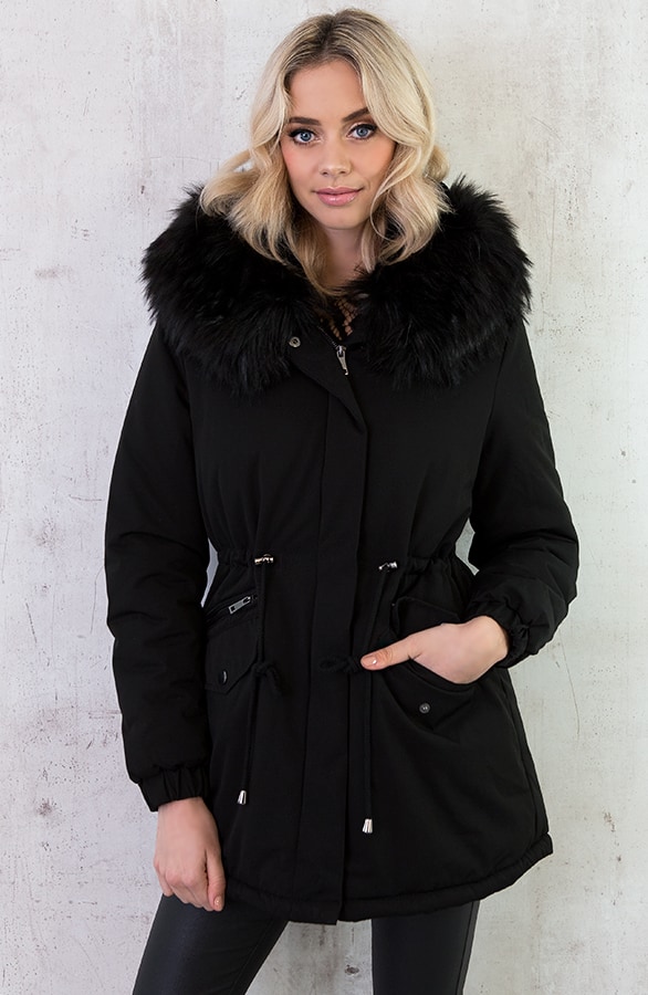Parka Jas Limited Edition Zwart – shoparchief, foto 3