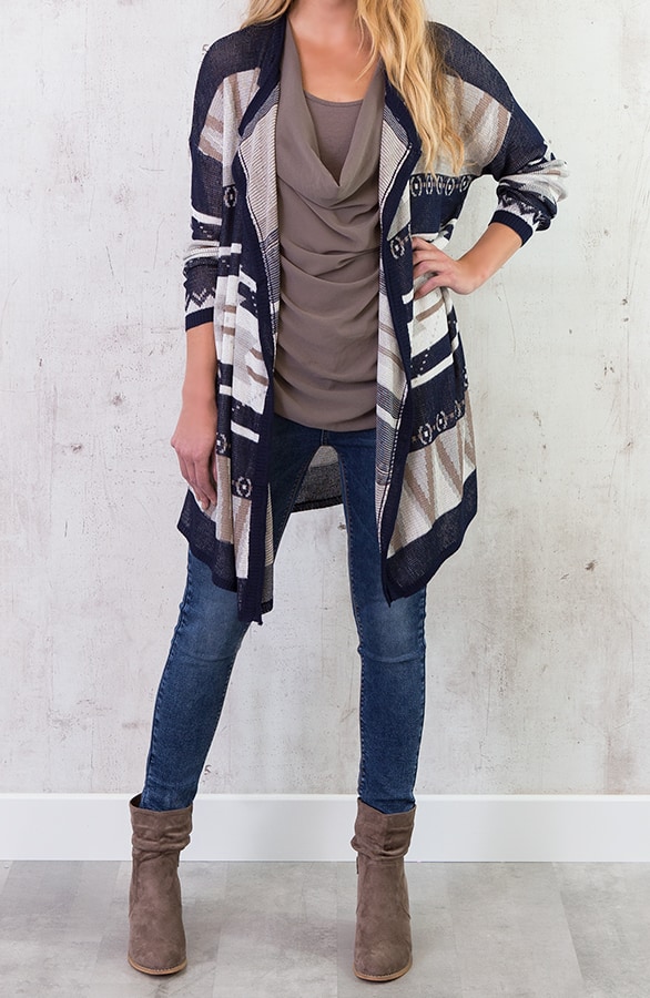 Aztec Autumn Cardigan – shoparchief, foto 2