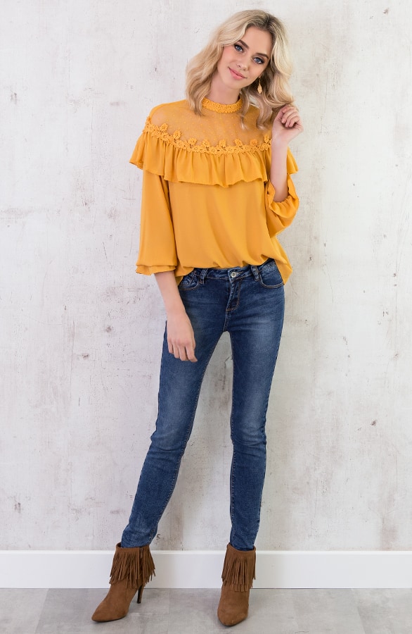 Fringe Booties Cognac 2.0 – shoparchief, foto 6