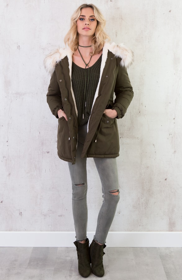 Parka Jas Limited Edition Army – shoparchief, foto 4