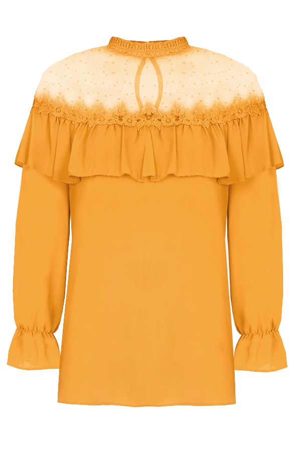 Luxury Marant Blouse Okergeel – shoparchief