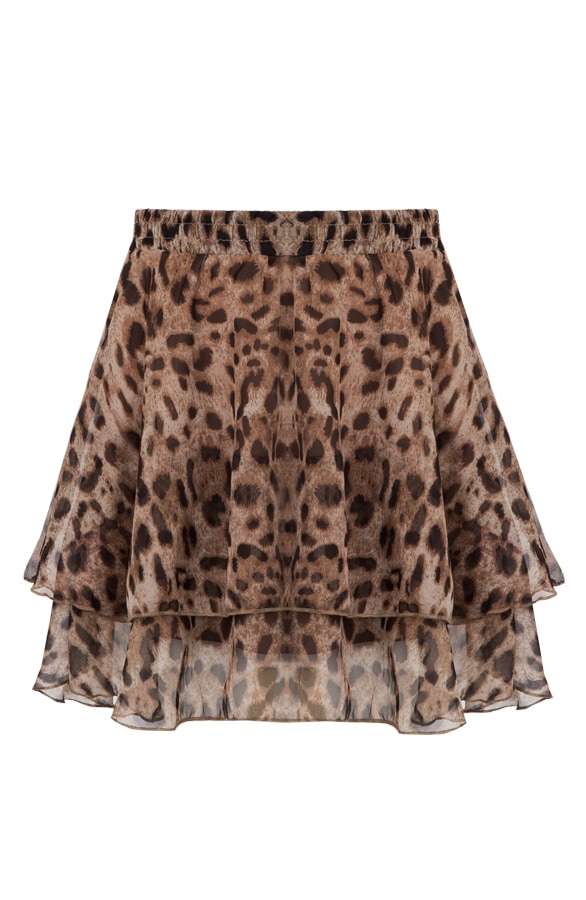 Panterprint Laagjes Rok Bruin – shoparchief