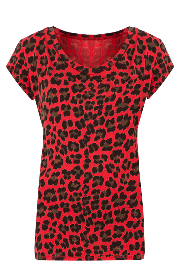 Panterprint Top Rood – shoparchief
