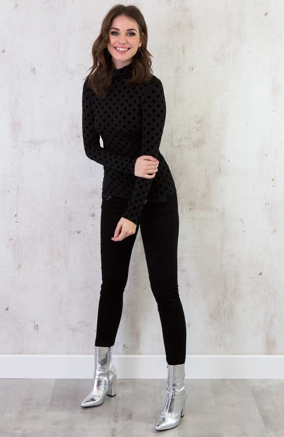 Polkadot Coltrui Zwart – shoparchief, foto 5