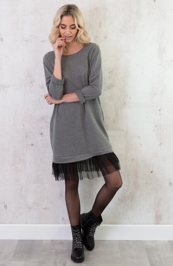 Tule Tuniek Grijs – shoparchief, foto 2