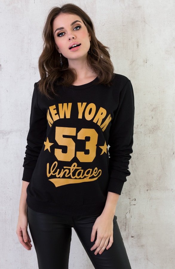 New York Trui Zwart – shoparchief, foto 2