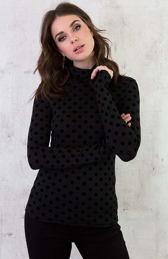 Polkadot Coltrui Zwart – shoparchief, foto 2