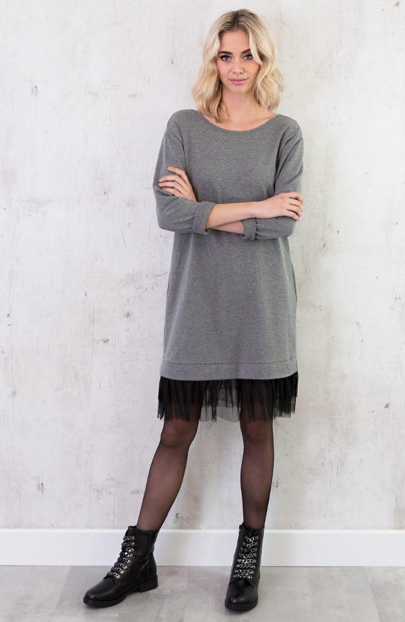 Tule Tuniek Grijs – shoparchief, foto 5