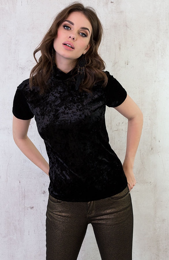 Velvet Col Zwart – shoparchief, foto 7