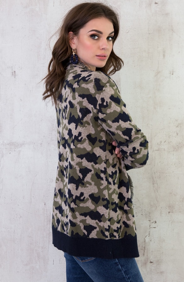 Camouflage Vest Legergroen – shoparchief, foto 2