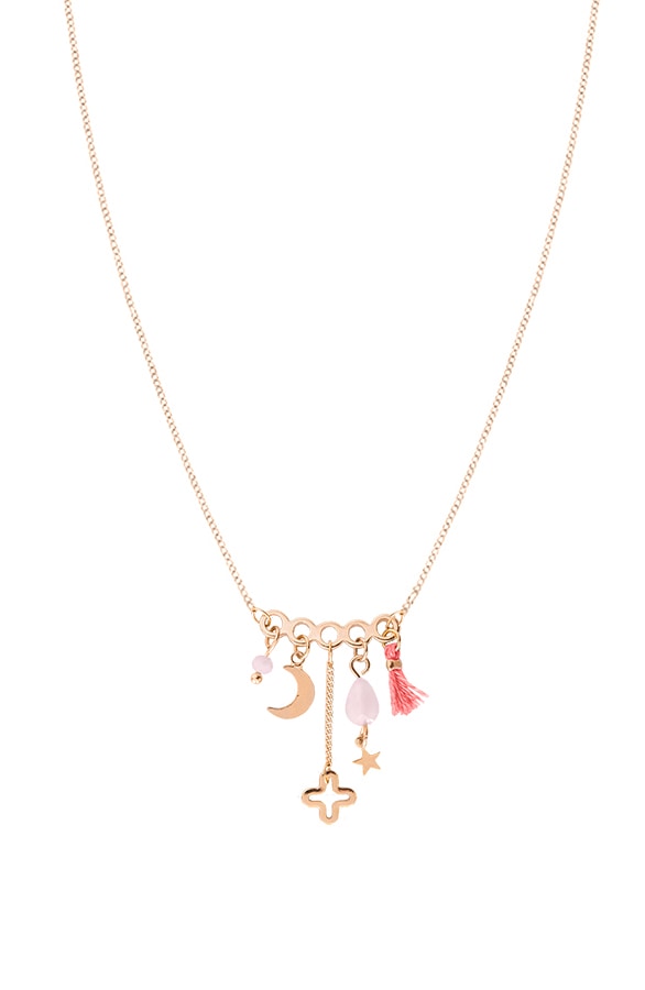Bedelketting Minimal Roze – shoparchief