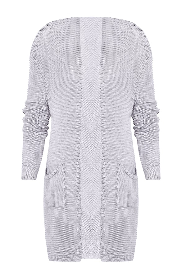 Gehaakt Pocket Vest Grijs – shoparchief