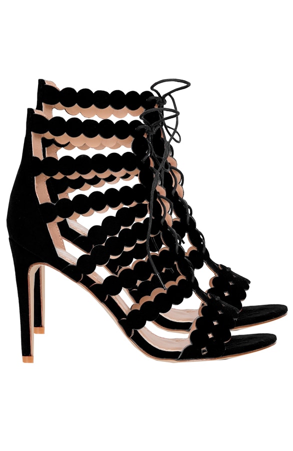 Gladiator Heels Exclusive Zwart – shoparchief