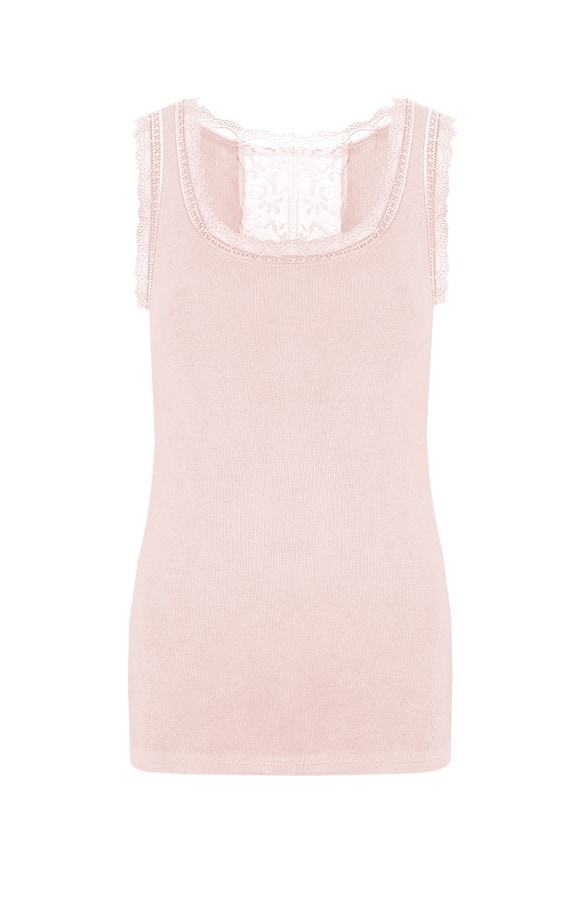 Lace Back Top Oud Roze – shoparchief