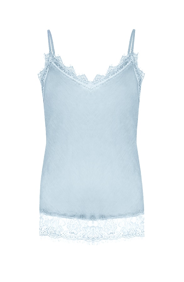 Romance Lace Top Babyblauw – shoparchief