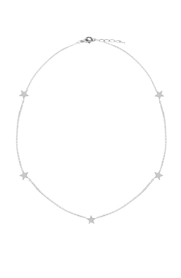 Ster Ketting Minimal Zilver – shoparchief