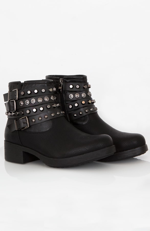 Valley Biker Boots Black 2.0 – shoparchief, foto 3