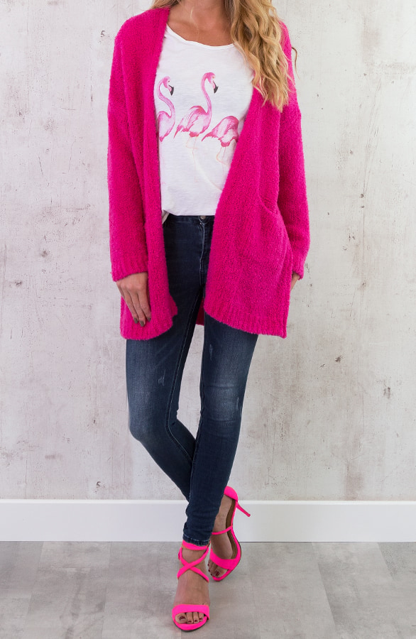 Flamingo Fuchsia Top – shoparchief, foto 3