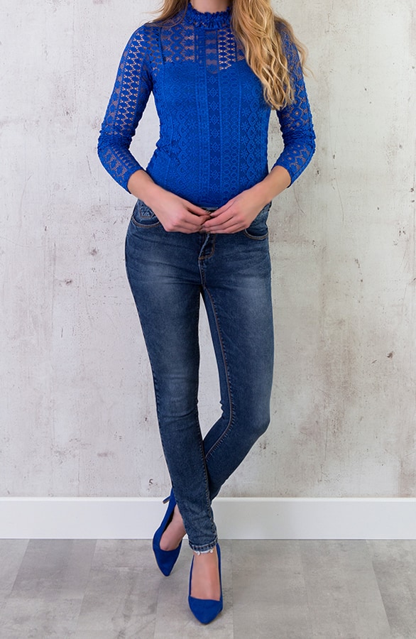 Most Wanted Lace Body Kobalt – shoparchief, foto 5