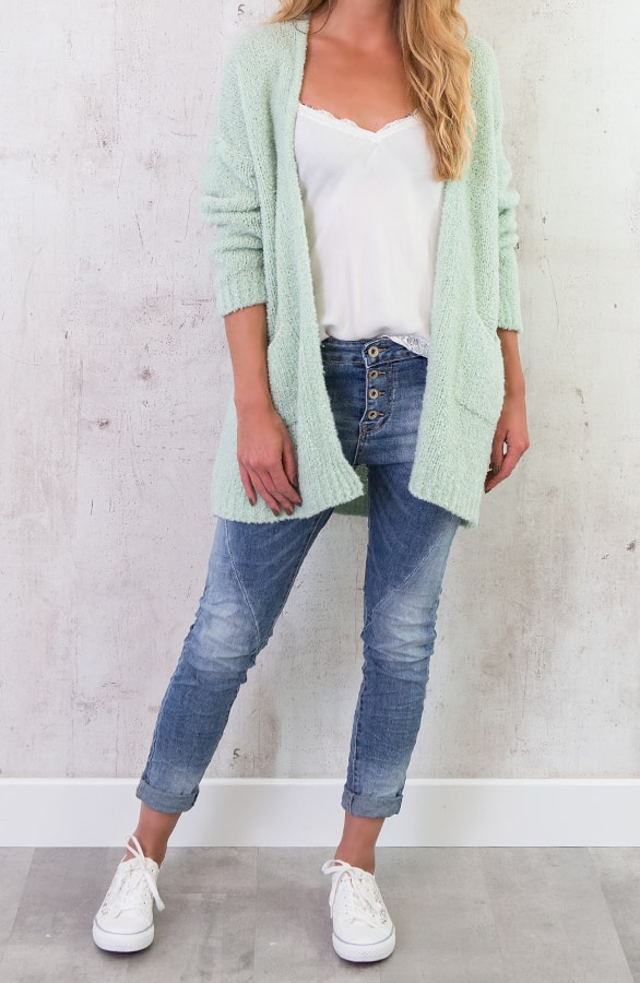 Oversized Ster Vest Mint – shoparchief, foto 7