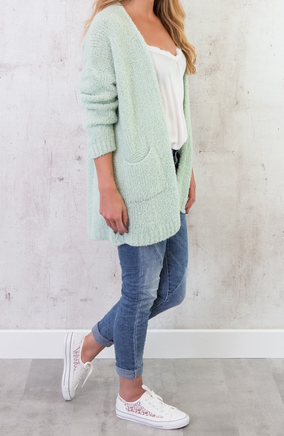 Oversized Ster Vest Mint – shoparchief, foto 5