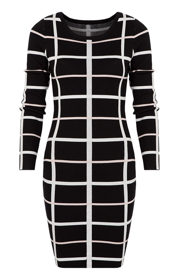 Blocking Jurk Zwart – shoparchief
