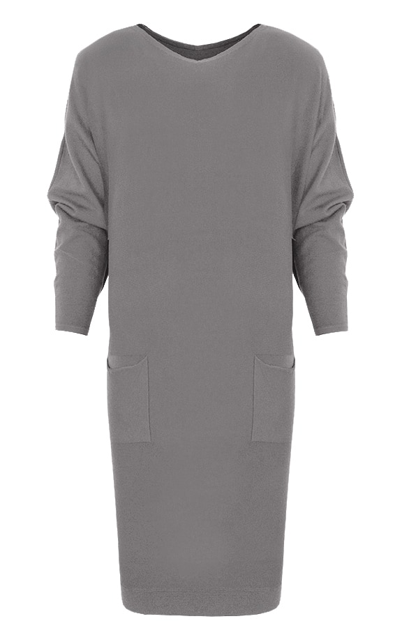Comfy Trui Lang Grijs – shoparchief, foto 5