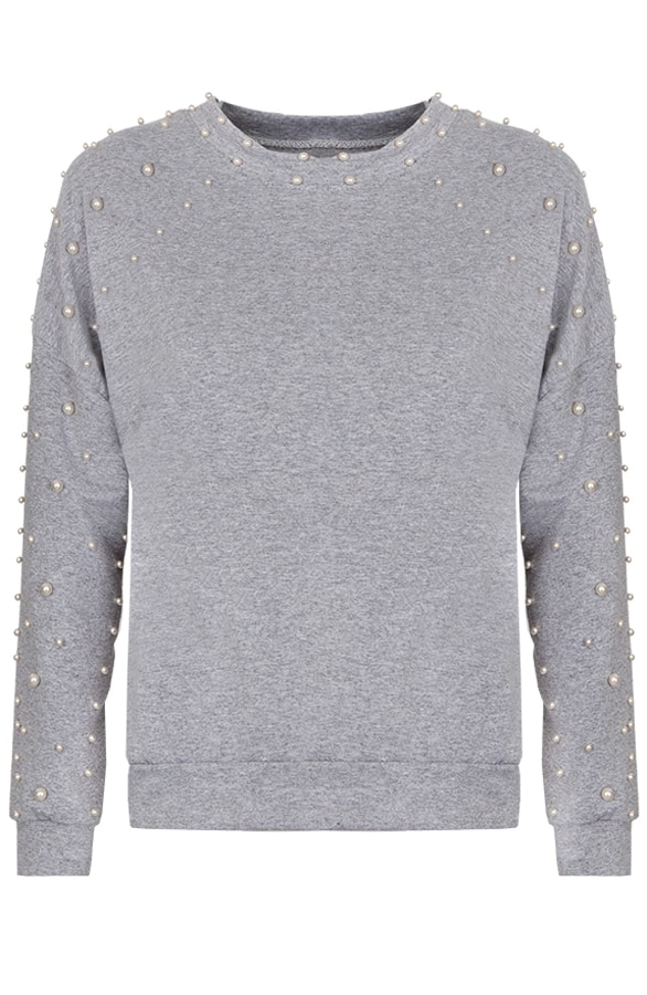 Parel Trui Grijs – shoparchief