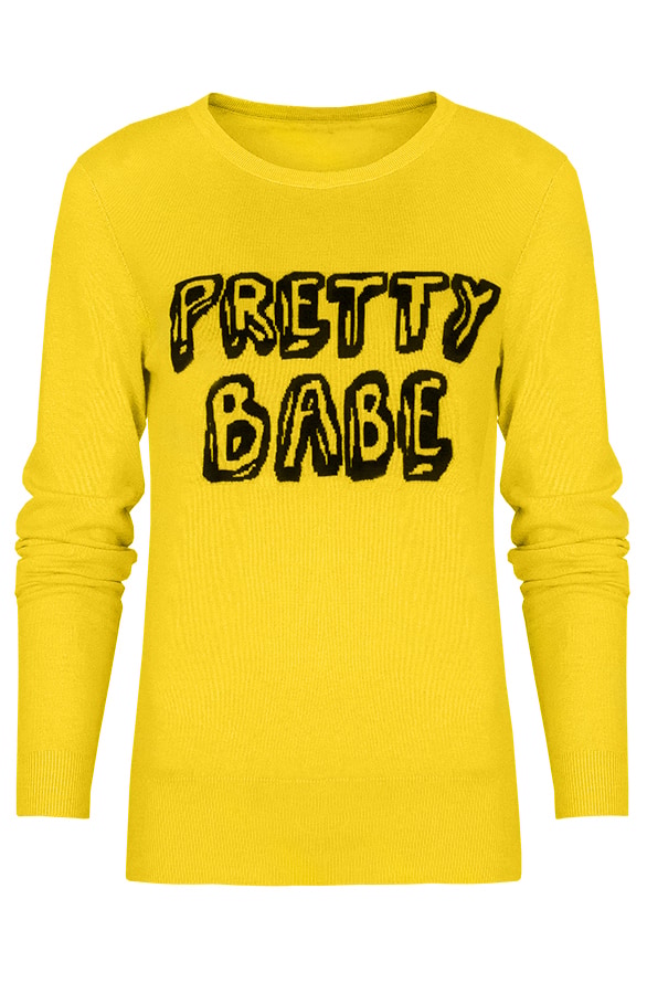 Pretty Babe Trui Geel – shoparchief