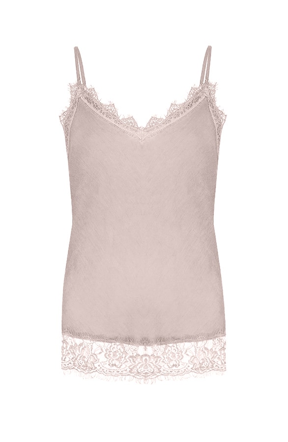 Romance Lace Top Taupe – shoparchief