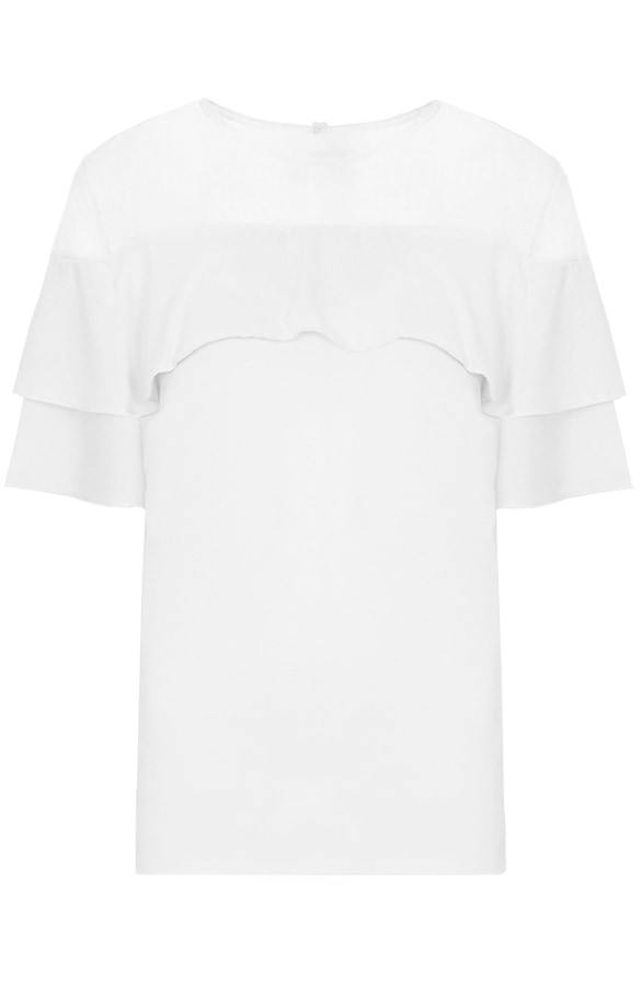 Saint Tropez Top Wit – shoparchief
