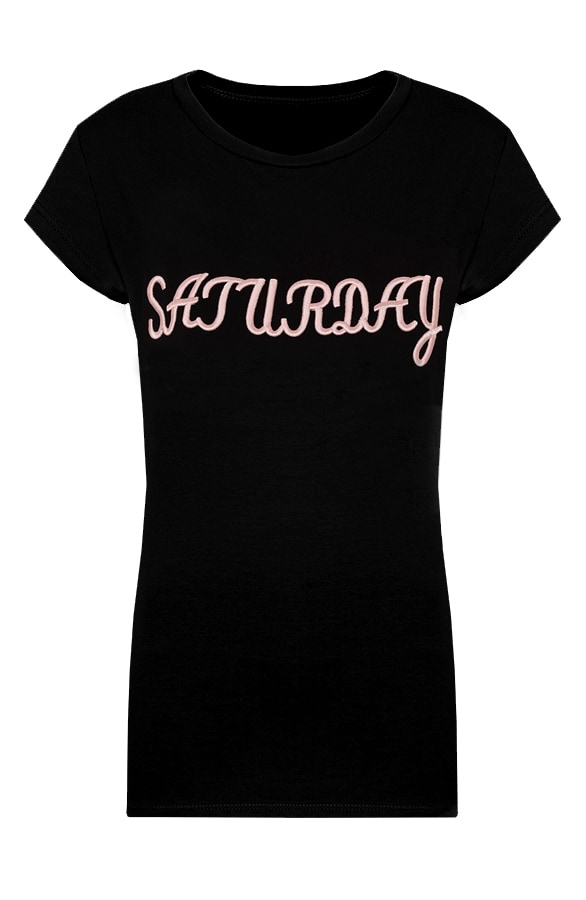 Saturday Top Zwart – shoparchief