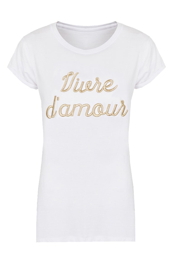 Vivre D Amour Top Wit – shoparchief