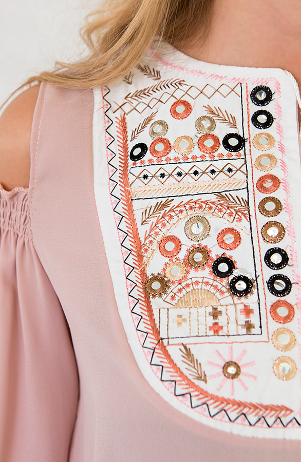 Mirror Ibiza Blouse Roze – shoparchief, foto 6
